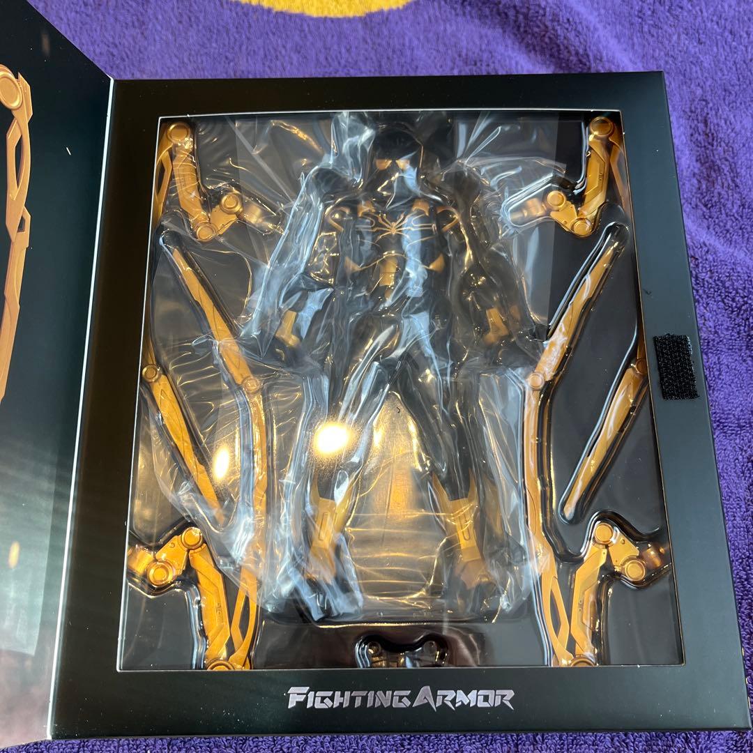 千値練　ファイティングアーマー　アイアンスパイダーフィギュア