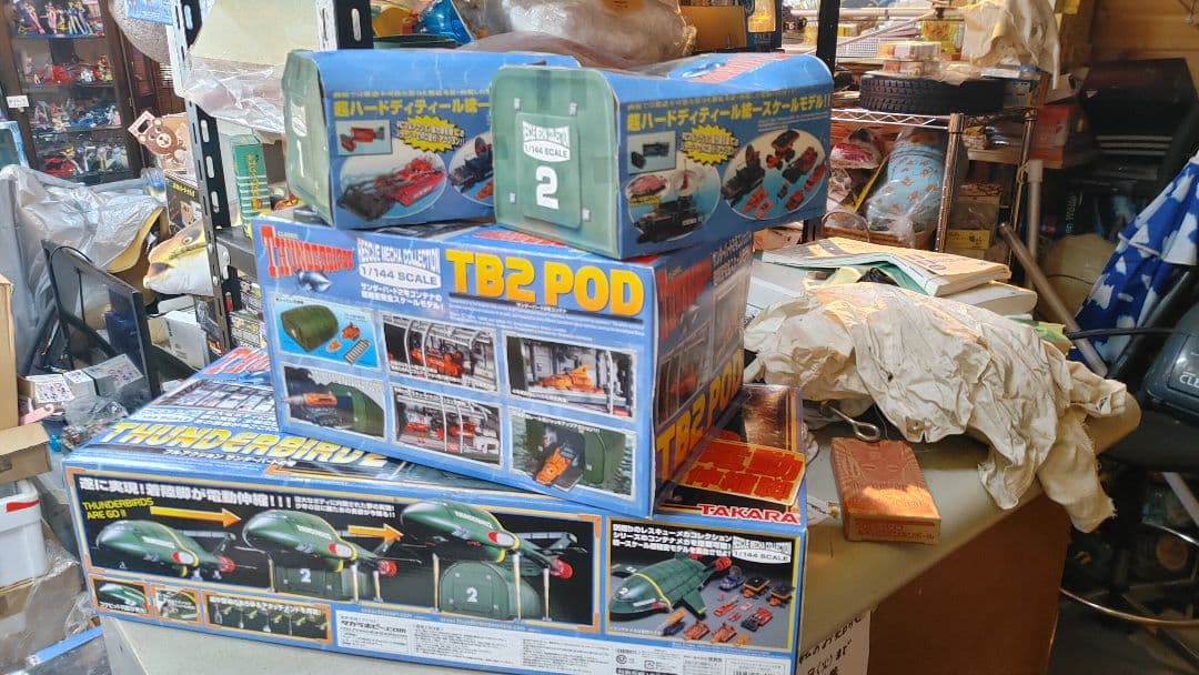 奇跡のセット国際救助隊サンダーバード２号本体とオプションフルセット 出品一回のみ