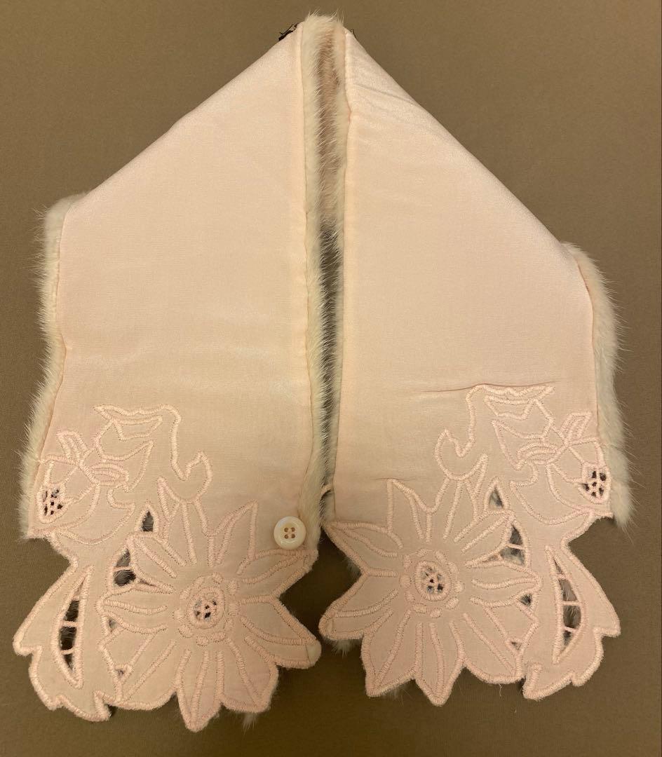 【新品未使用】FENDI フェンディ ファー ミンクファー ケープ ショール