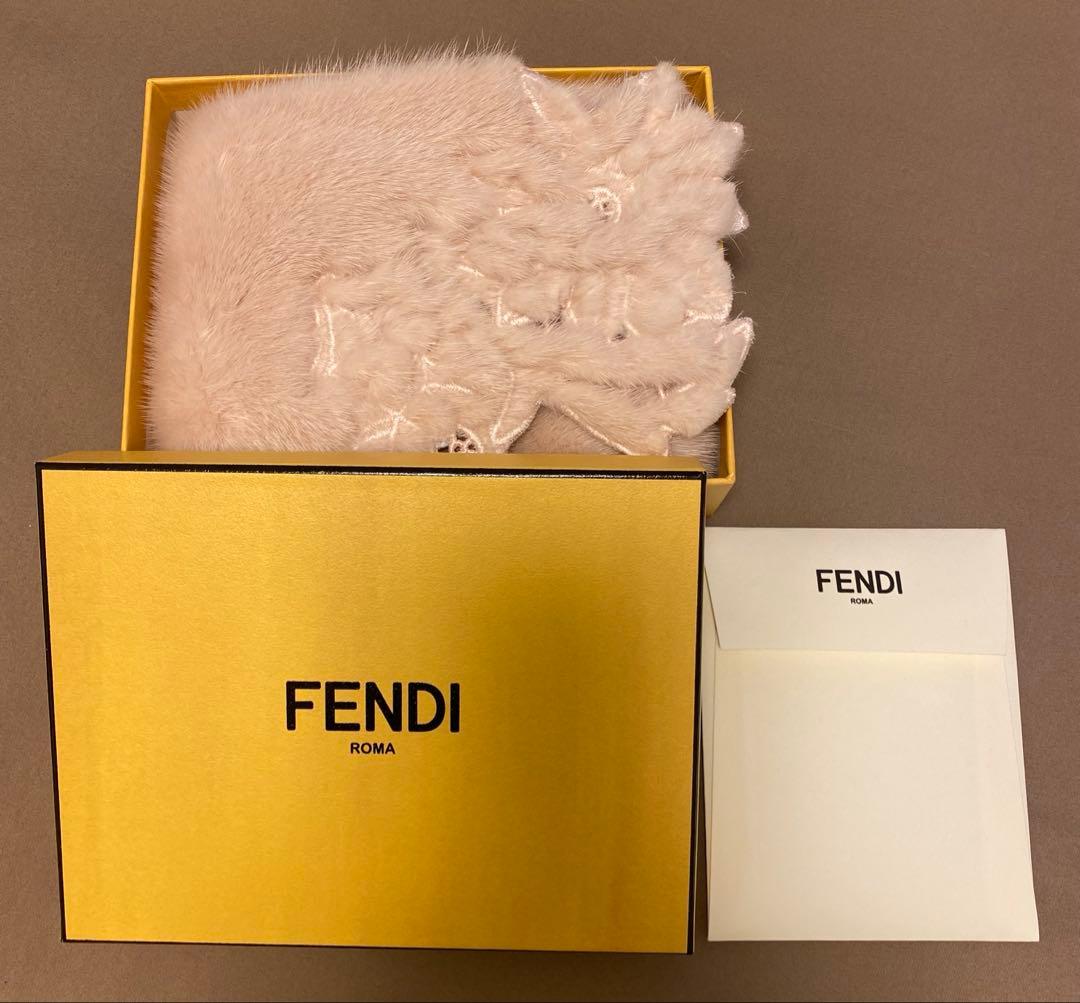 【新品未使用】FENDI フェンディ ファー ミンクファー ケープ ショール