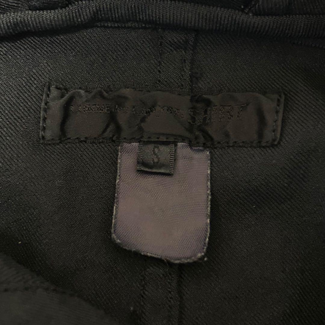 COMME des GARCONS ポリエステル 製品染め フードジャケット