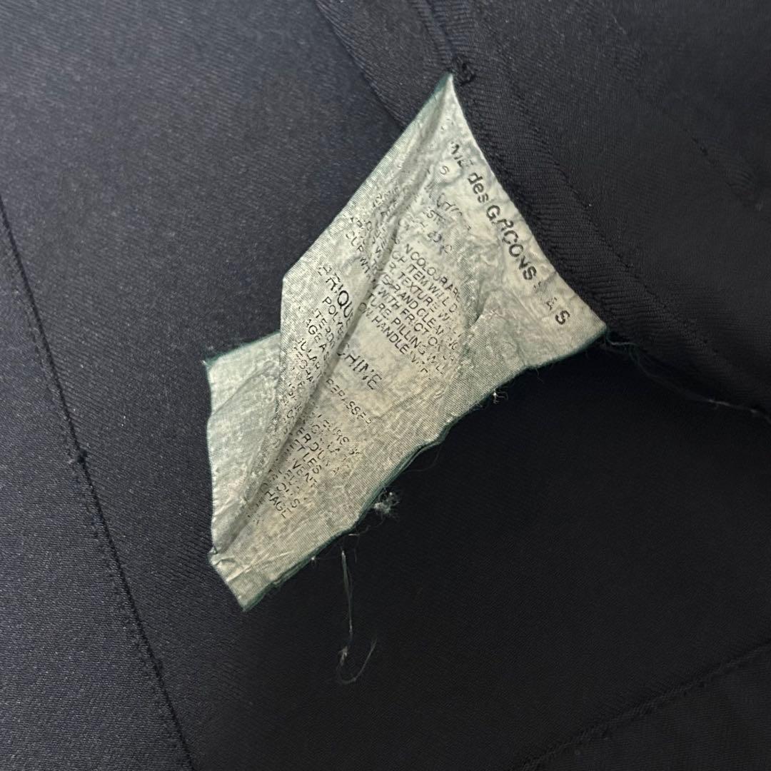 COMME des GARCONS ポリエステル 製品染め フードジャケット