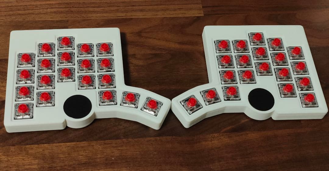 Noctus ZMK 無線ダブルトラックパッドキーボード