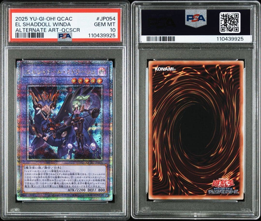 PSA10 エルシャドールミドラーシュ　25th 絵違い　連番