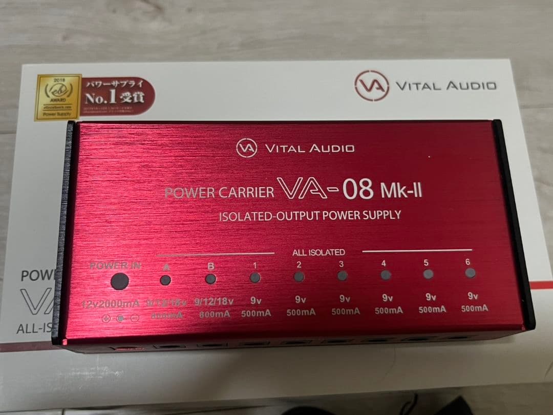 Vital Audio VA-08 Mk-II　パワーサプライ