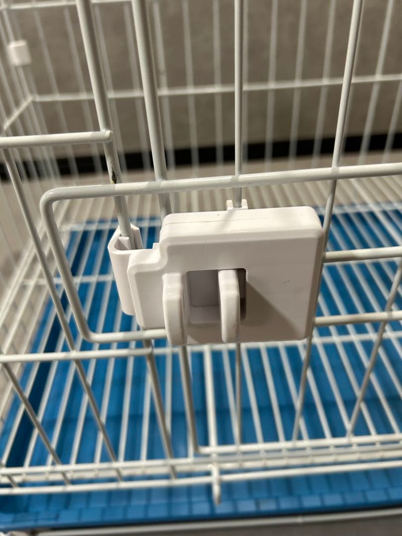 ホワイトメタルワイヤーケージ 大きめ