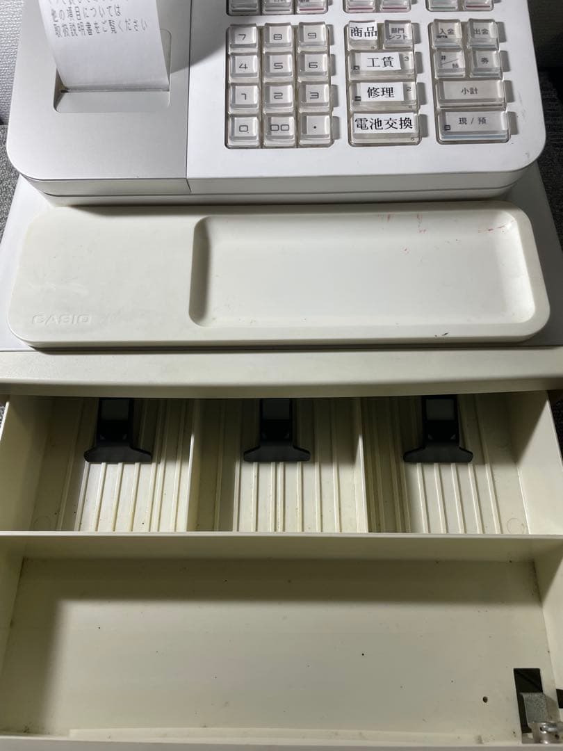 CASIO SE-S30-WE ホワイト レジスター　動作確認済
