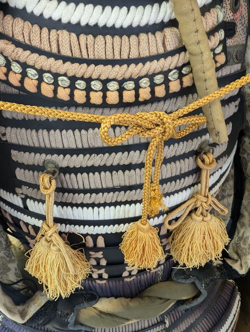 等身大 甲冑 鎧兜 鎧一式 甲冑 鎧櫃 鎧立付 面頰 赤糸大縅鎧 全高170cm