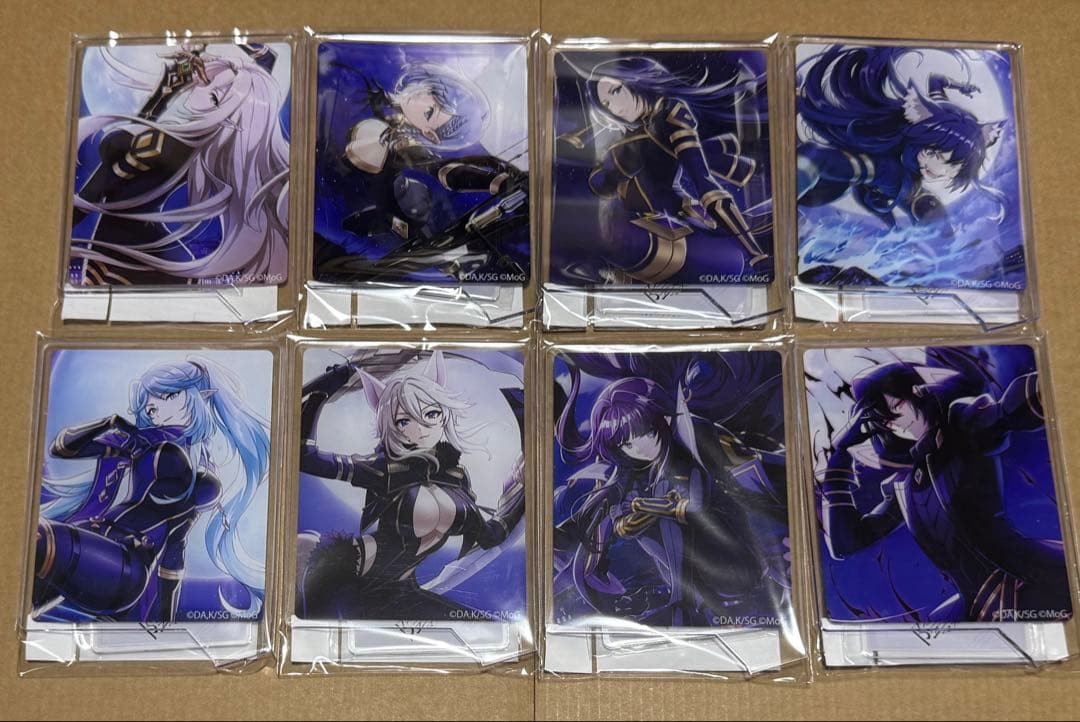 陰の実力者になりたくて　c107 コミケ　ビジュアルアクリルスタンド　8種