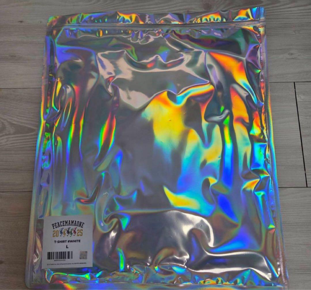 ジードラゴン　頑固peacemamaone popup限定　Tシャツ　白　L