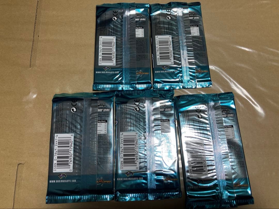 T*T様 英語版 DM-01 デュエルマスターズ　未開封　5パック