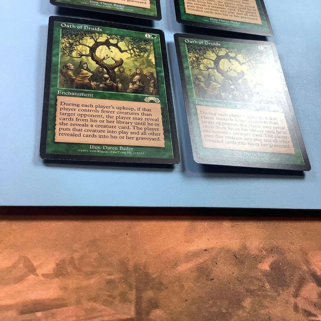 ドルイドの誓い/Oath of Druids EXO英語4枚セット