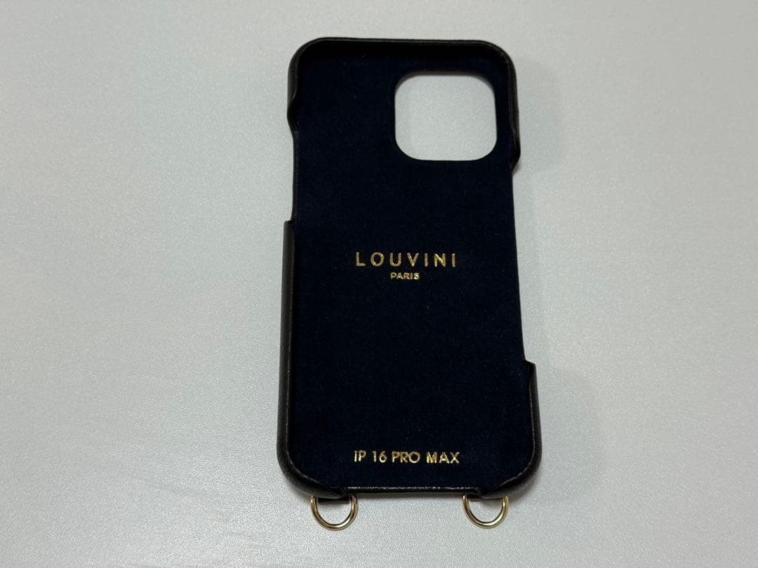 LOUVINI PARIS iPhone 16 Pro Max レザーケース