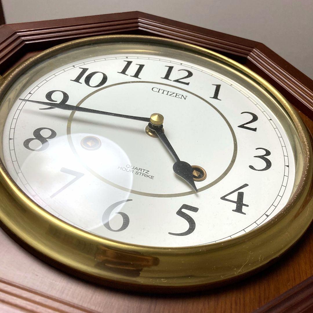 シチズン 柱時計 振り子時計 4MJ769-0 動作品