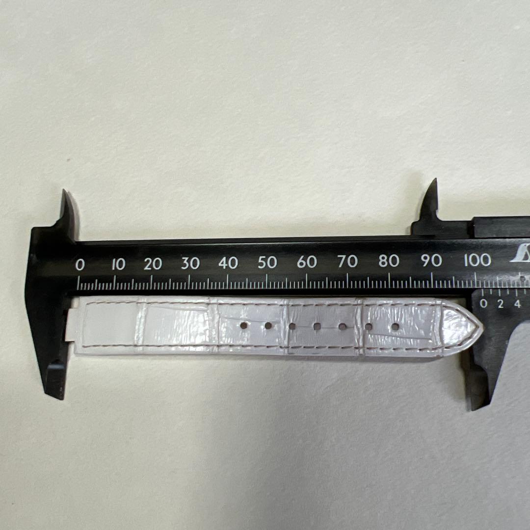 ルイヴィトン　時計ベルト　Sサイズ　アリゲーター　ホワイト