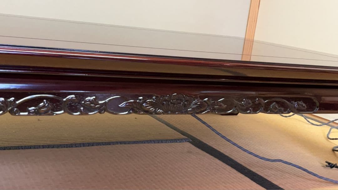 高級　家具調こたつ