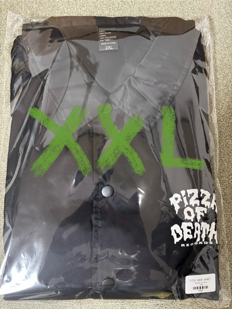 ジャケット・アウター PIZZA OF DEATH COACH JACKET XXL