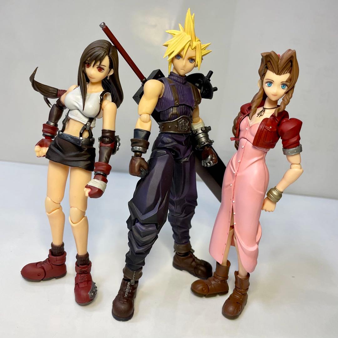 ファイナルファンタジー7 FF7 クラウド ティファ エアリス ブリングアーツ