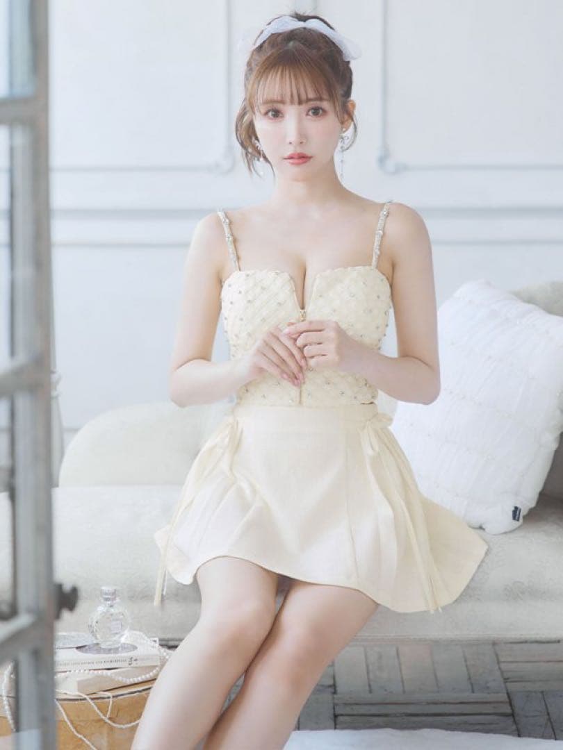 ROBE de FLEURS/ローブドフルール セットアップミニドレス