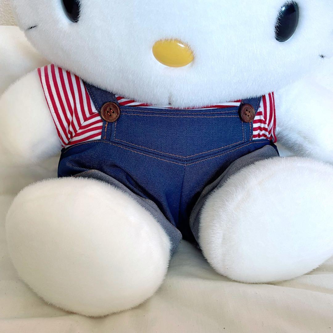 美品 ハローキティ ぬいぐるみ LLサイズ 2002年製 平成レトロ サンリオ