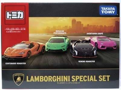 [全16種コンプ]トミカ+HWランボルギーニセット