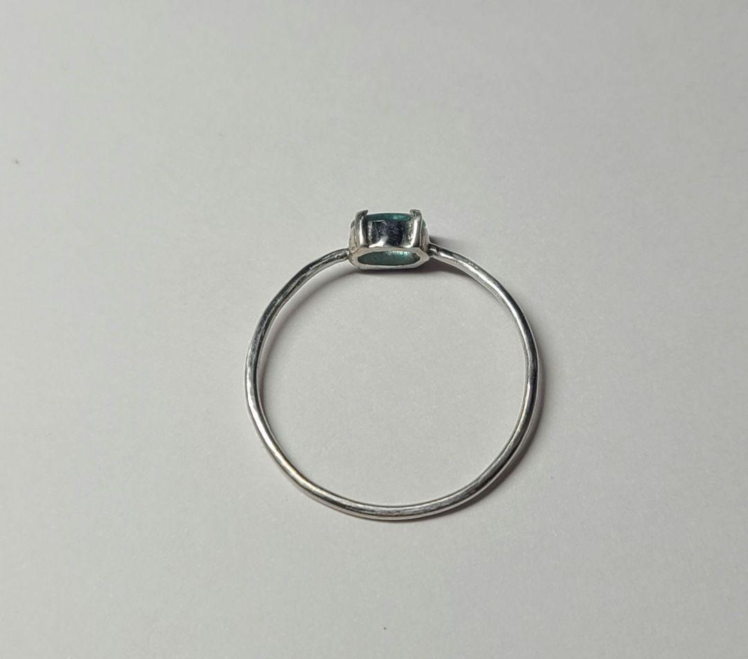 ぱにや★ブラジルバターリャパライバトルマリン★リングオーダー