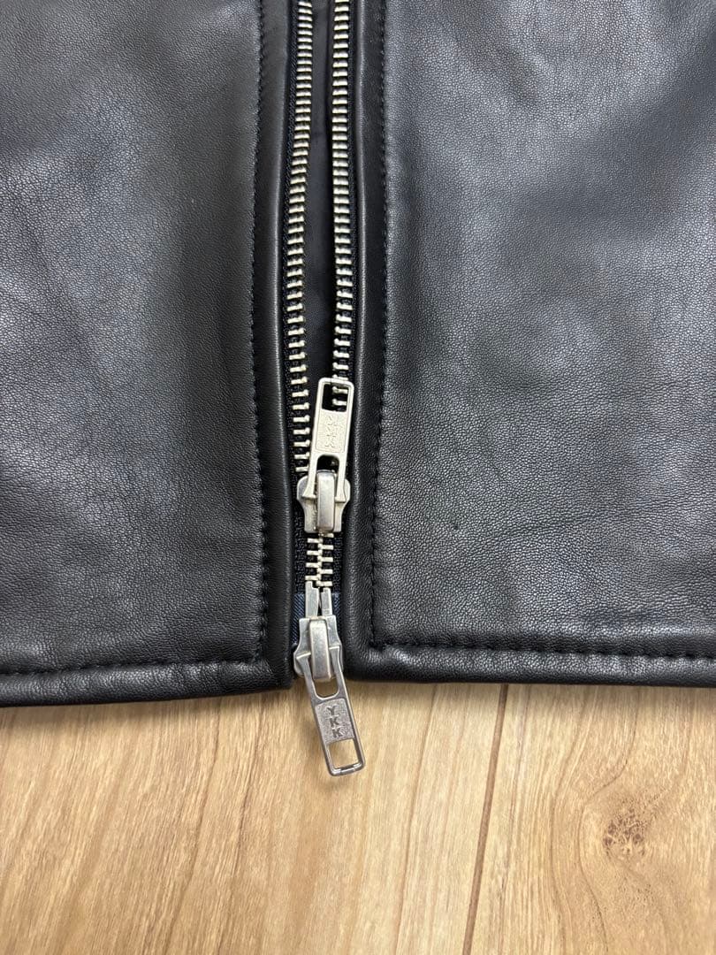 シープレザー シングルライダースジャケット Single Rds