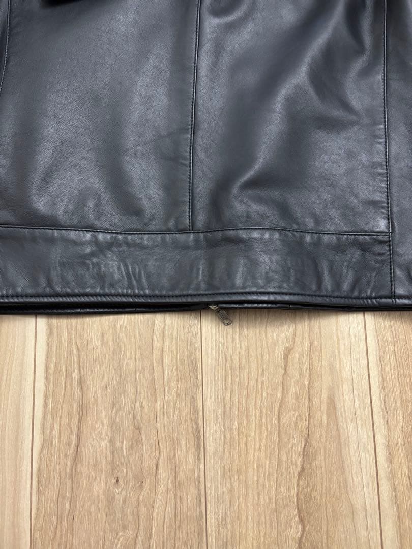 シープレザー シングルライダースジャケット Single Rds