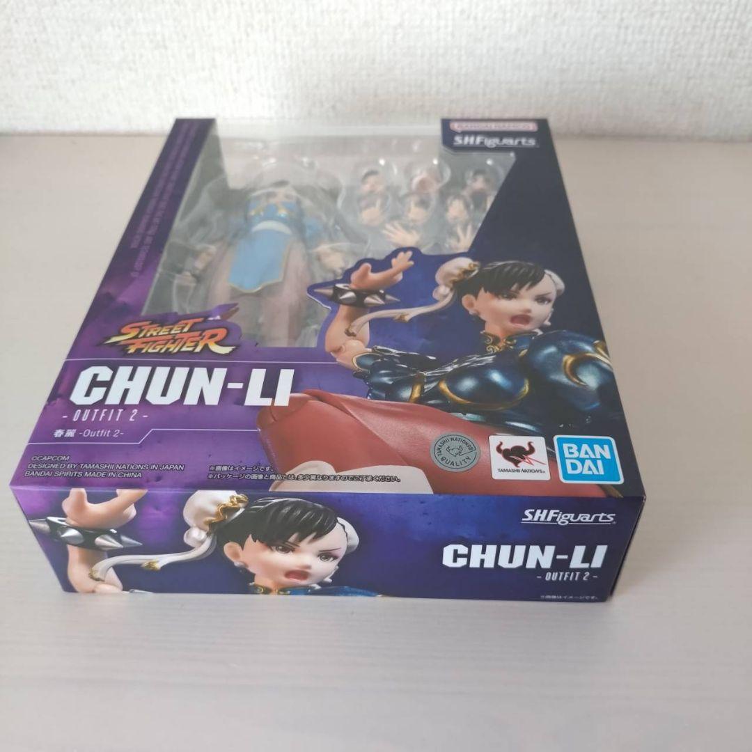 ストリートファイター春麗TAMASHII NATIONS未開封SHフィギュアーツ