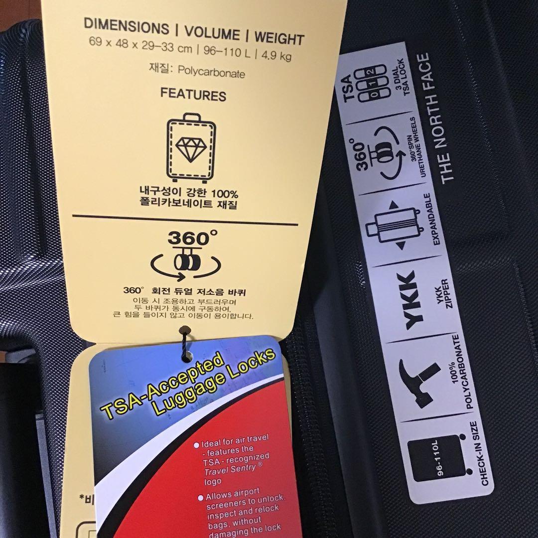 TNF NEW WHEELER 28 ノースフェイス　スーツケース　ブラック