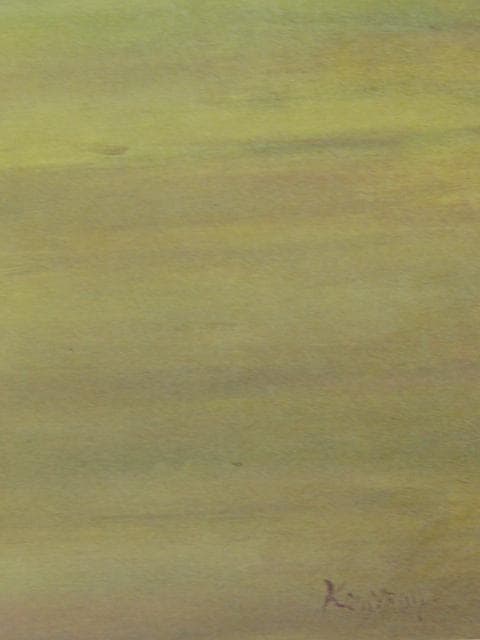 柴田賢治郎、吐魯蕃にて（中国シルクロード）、希少な画集より