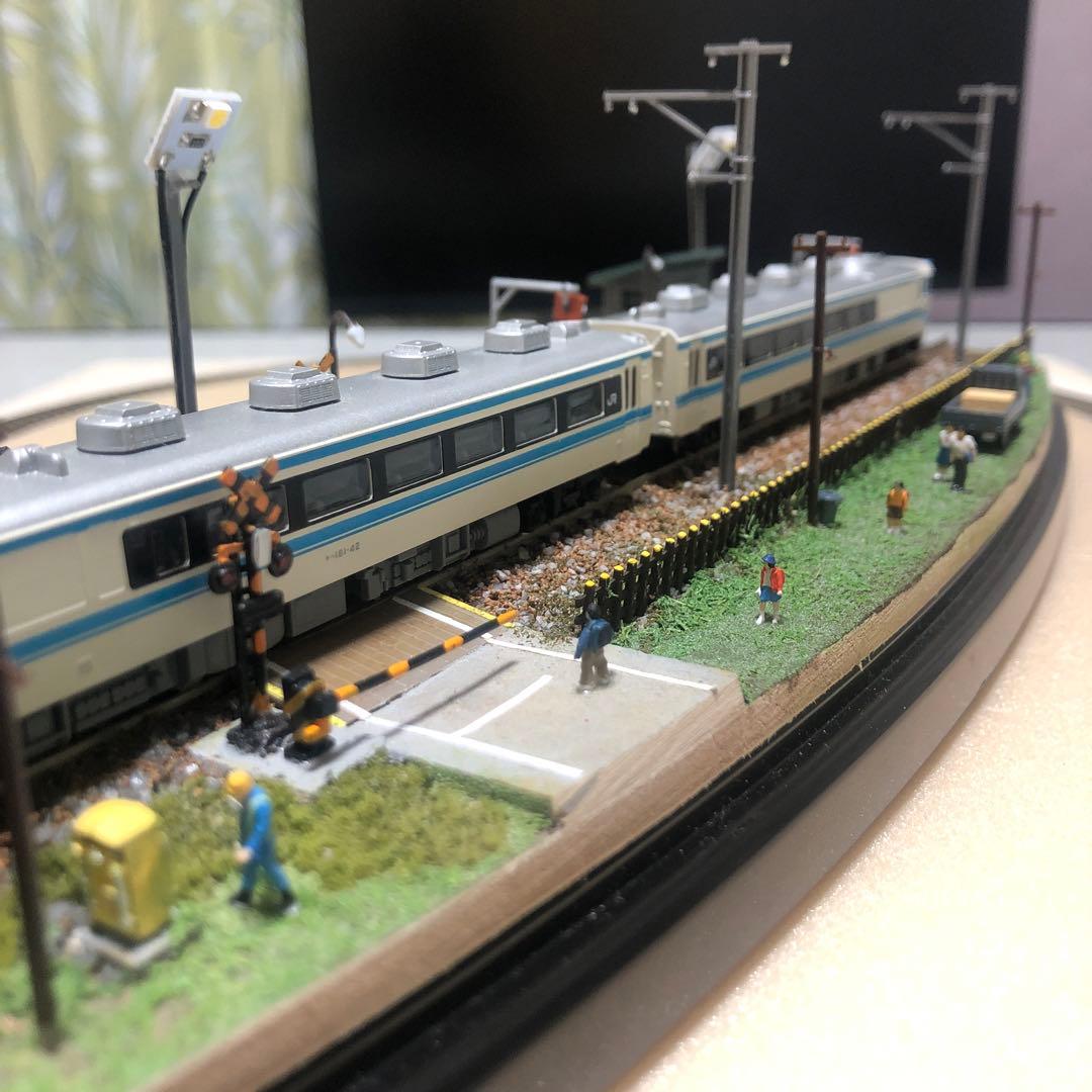 Nゲージ ローカル駅ジオラマ