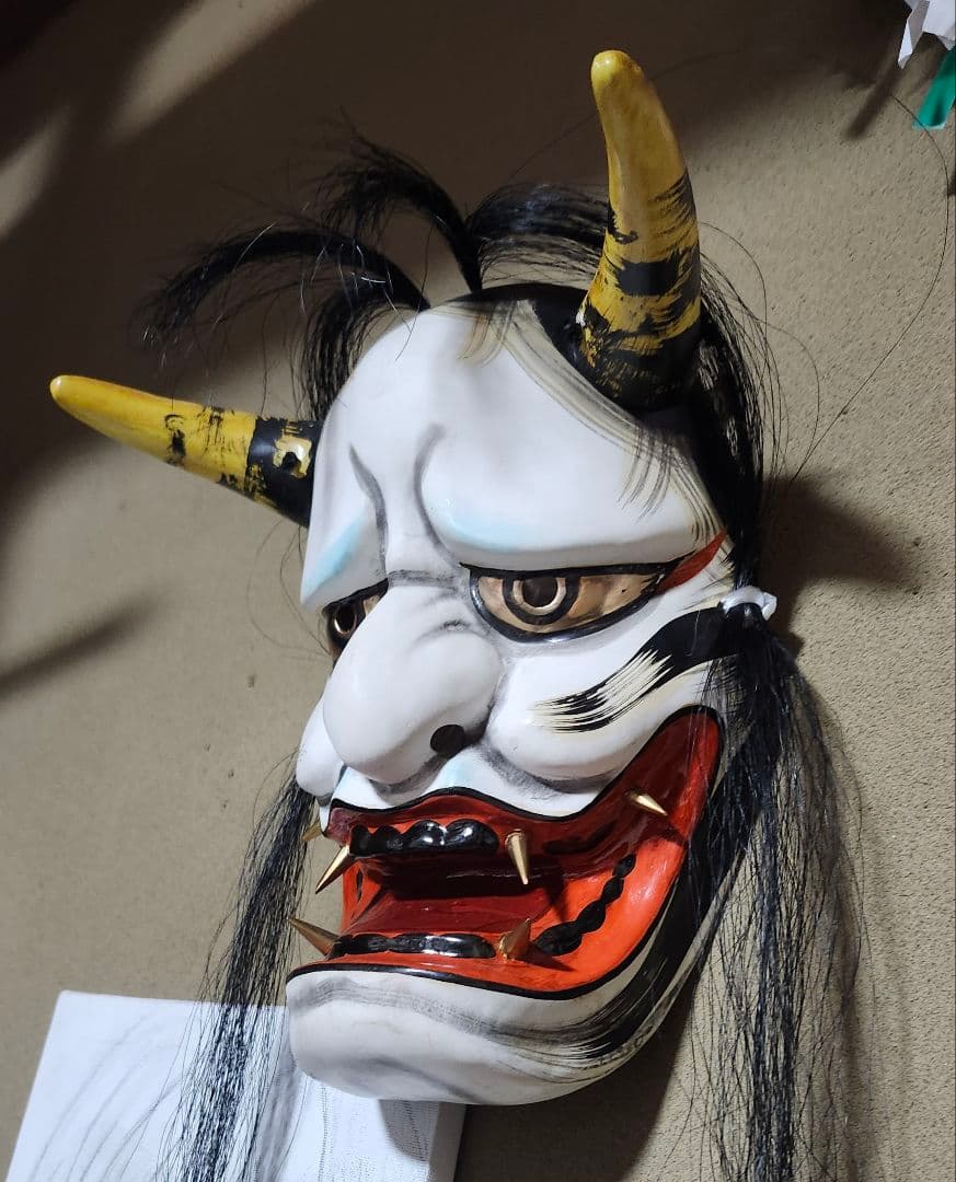 神楽面 日下義明作　　石見神楽面