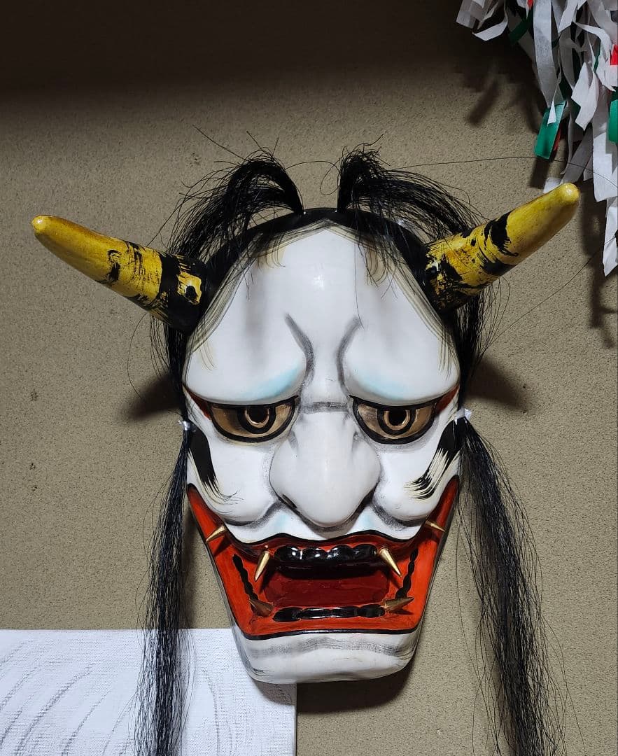 神楽面 日下義明作　　石見神楽面