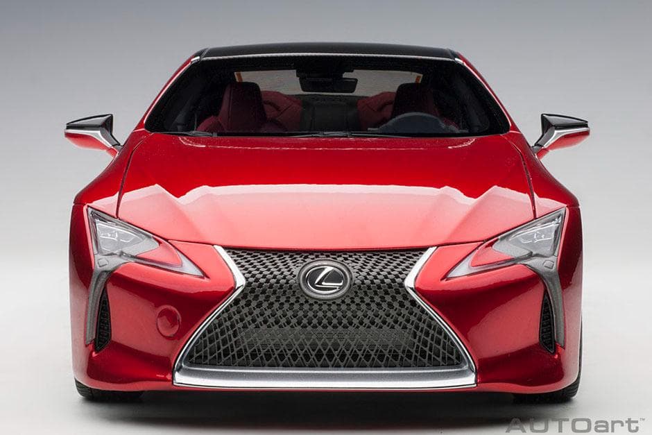 【新品/未開封】レクサス LC500 メタリックレッド AUTOart 1/18