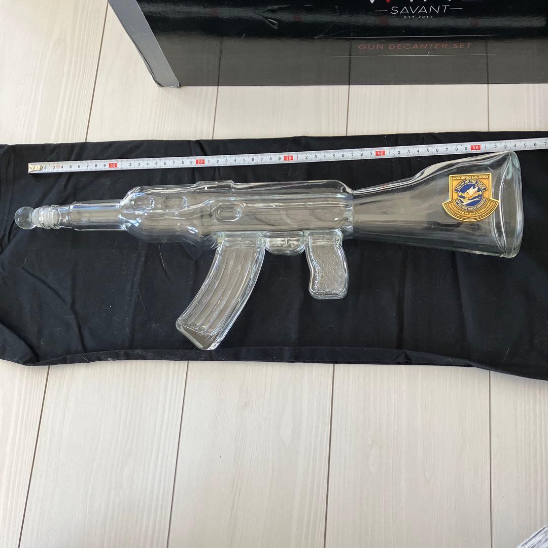 [最終値下げ‼️]The Wine Savant ガン大型ウイスキーデカンタセット