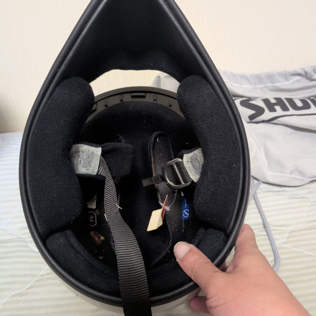 G*n様 SHOEI フルフェイスヘルメット シルバー 57-58 cm