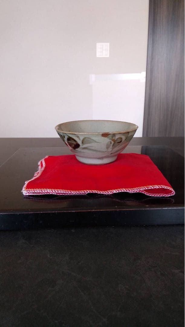 安南茶碗　古陶磁　くらわんか　青花　太白焼　中国美術　呉須