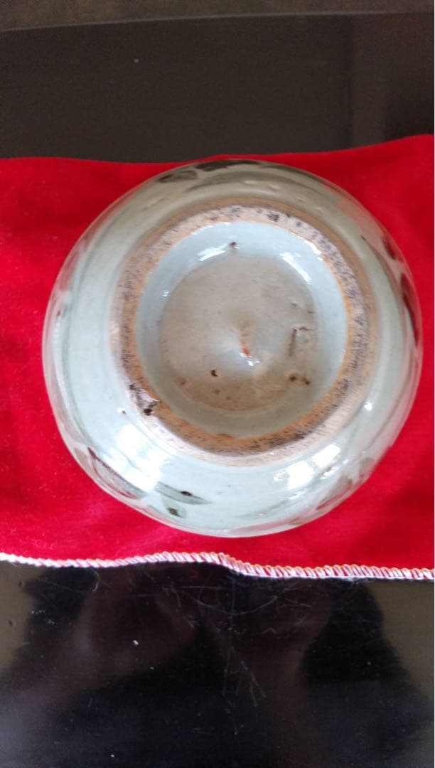 安南茶碗　古陶磁　くらわんか　青花　太白焼　中国美術　呉須