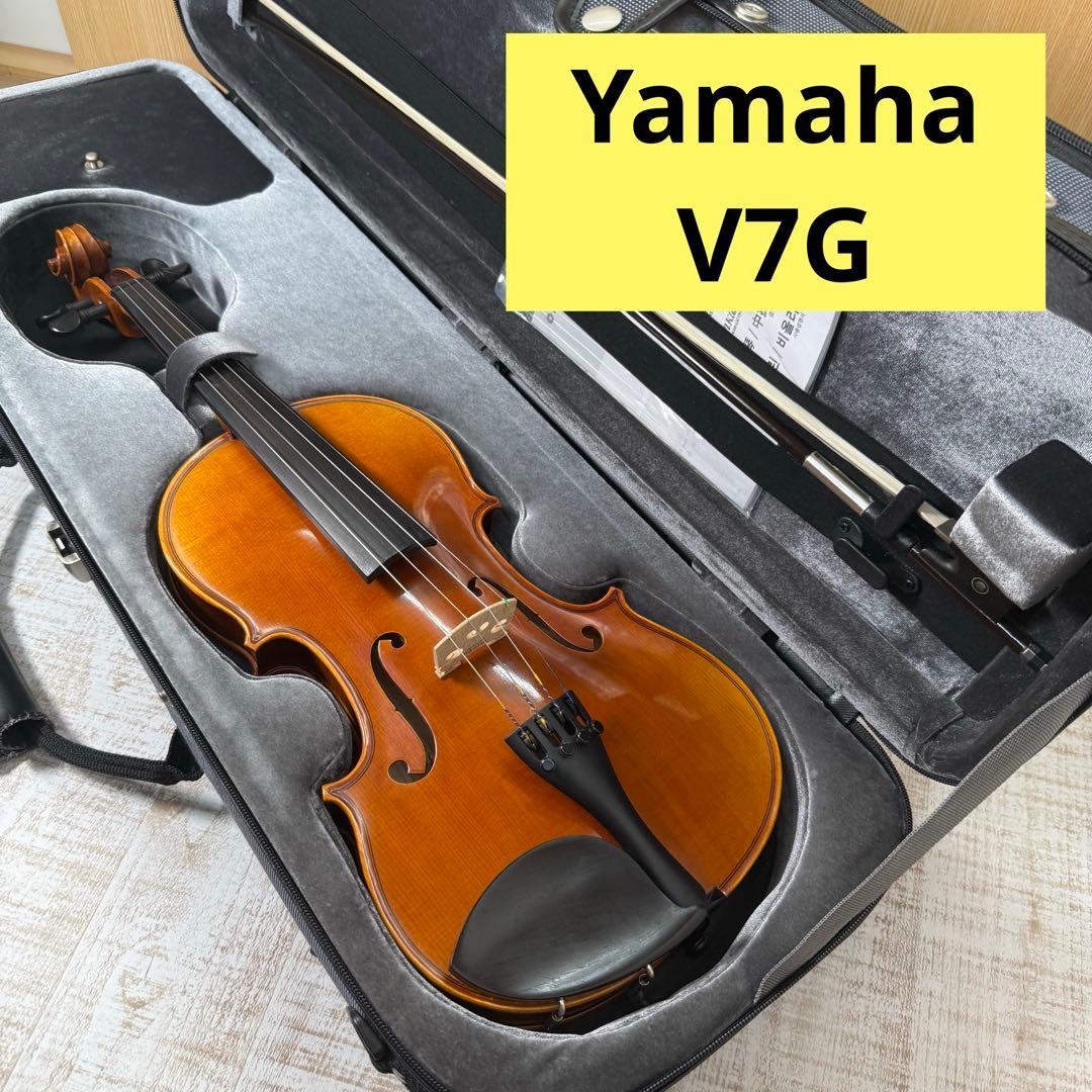 極美品　YAMAHA バイオリン　V7G 4/4 弓　ケース付