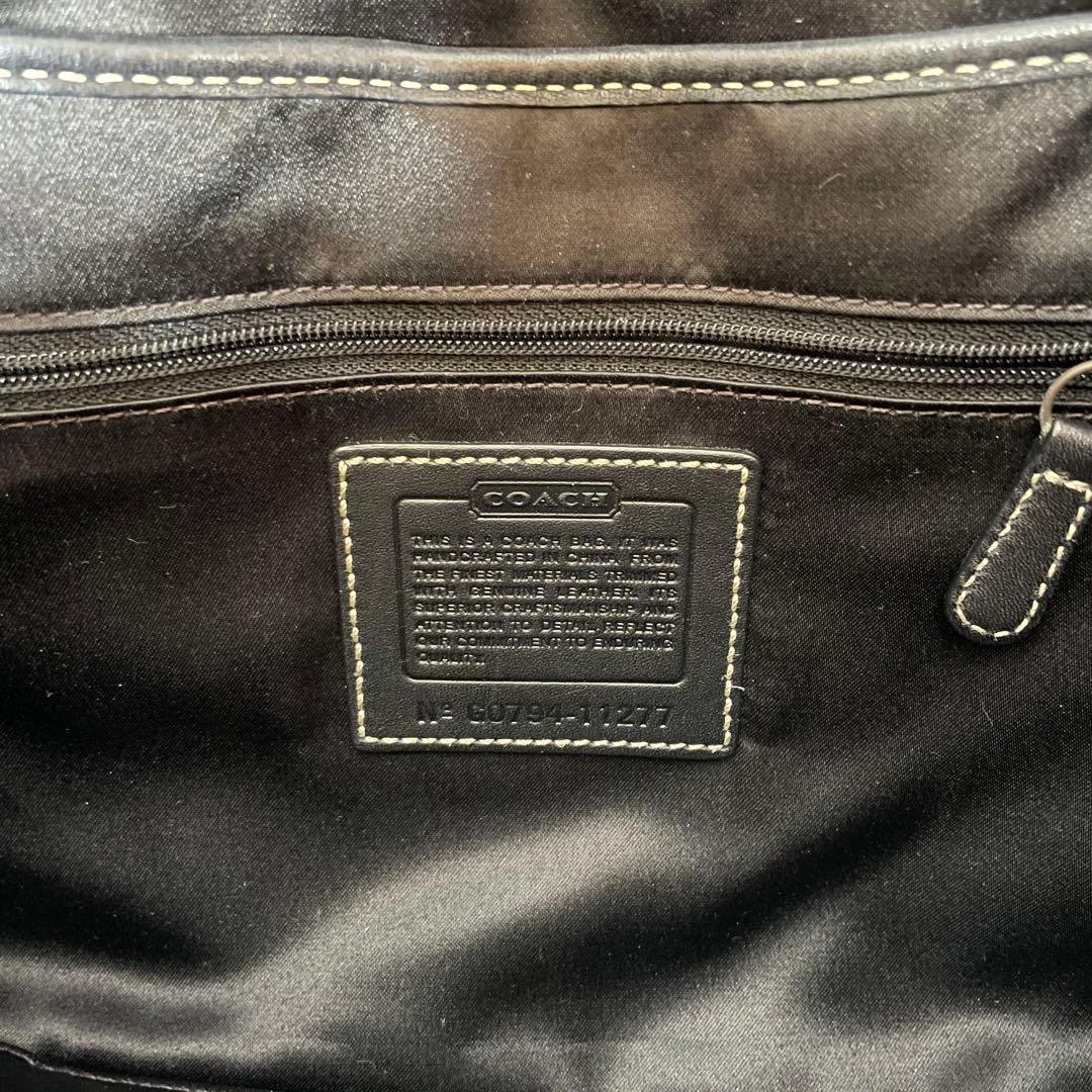 極美品✨ COACH キャンバス シグネチャー ワンショルダー バッグ Y2K