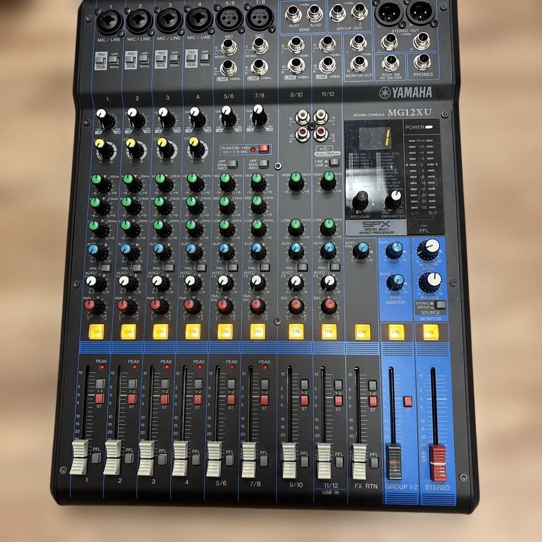YAMAHA ( ヤマハ ) MG12XU アナログミキサー 12チャンネル