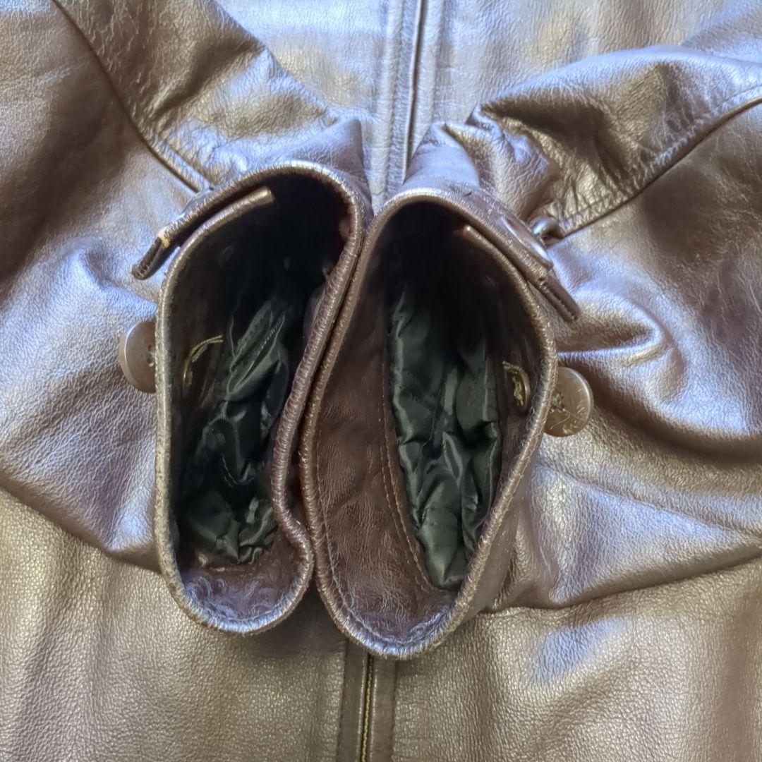 人気サイズ　OLD GAP オールドギャップ　カーコート　レザー　　XL