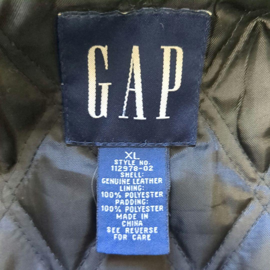 人気サイズ　OLD GAP オールドギャップ　カーコート　レザー　　XL