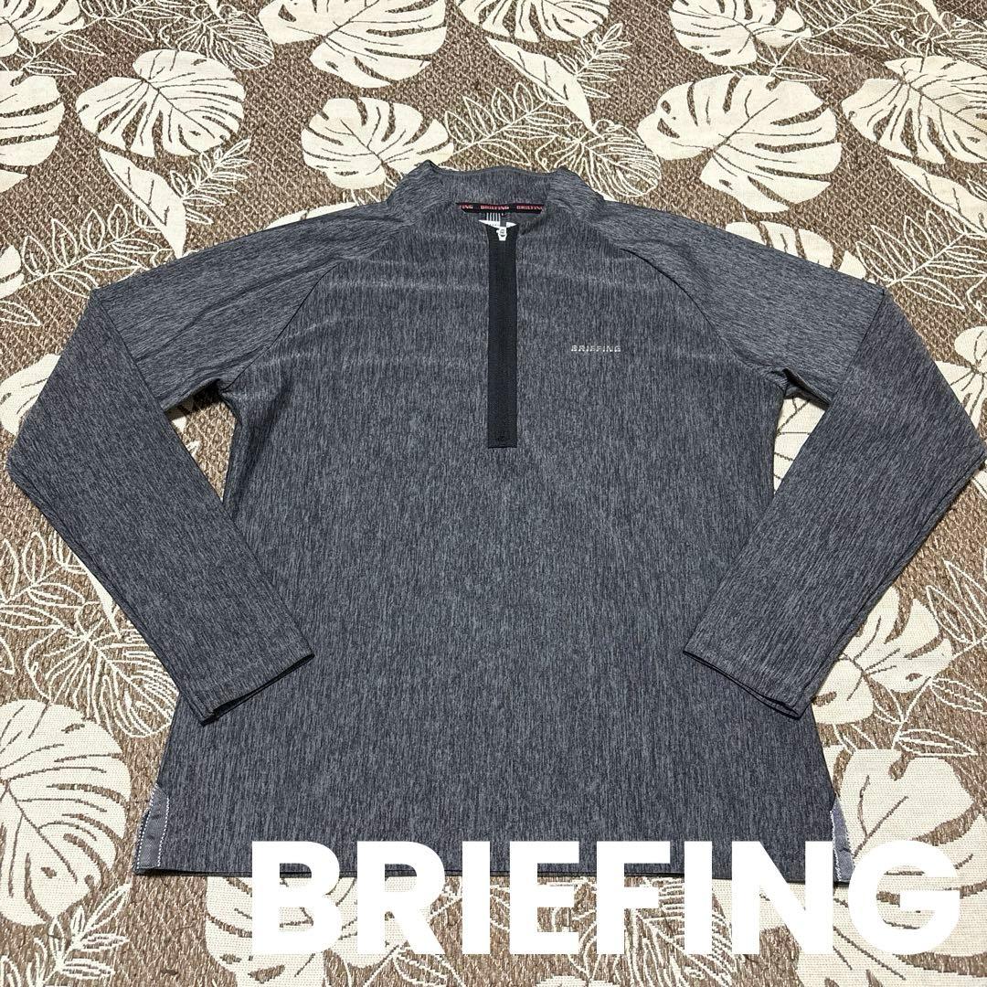 BRIEFING (ブリーフィング) ハーフジップシャツ　レディース