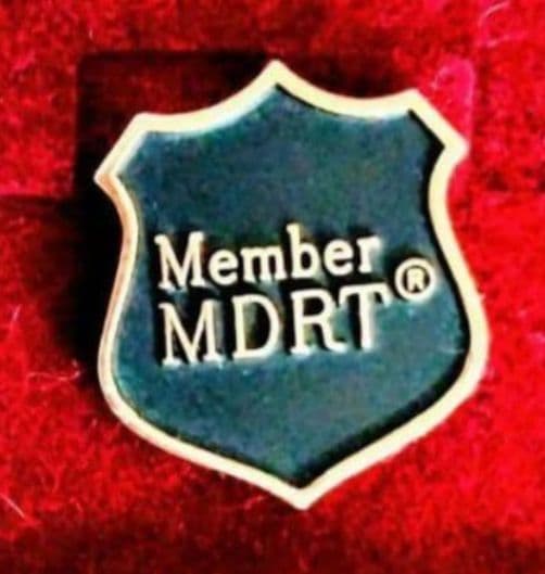 MDRT ラペルピンバッジ　新品同様