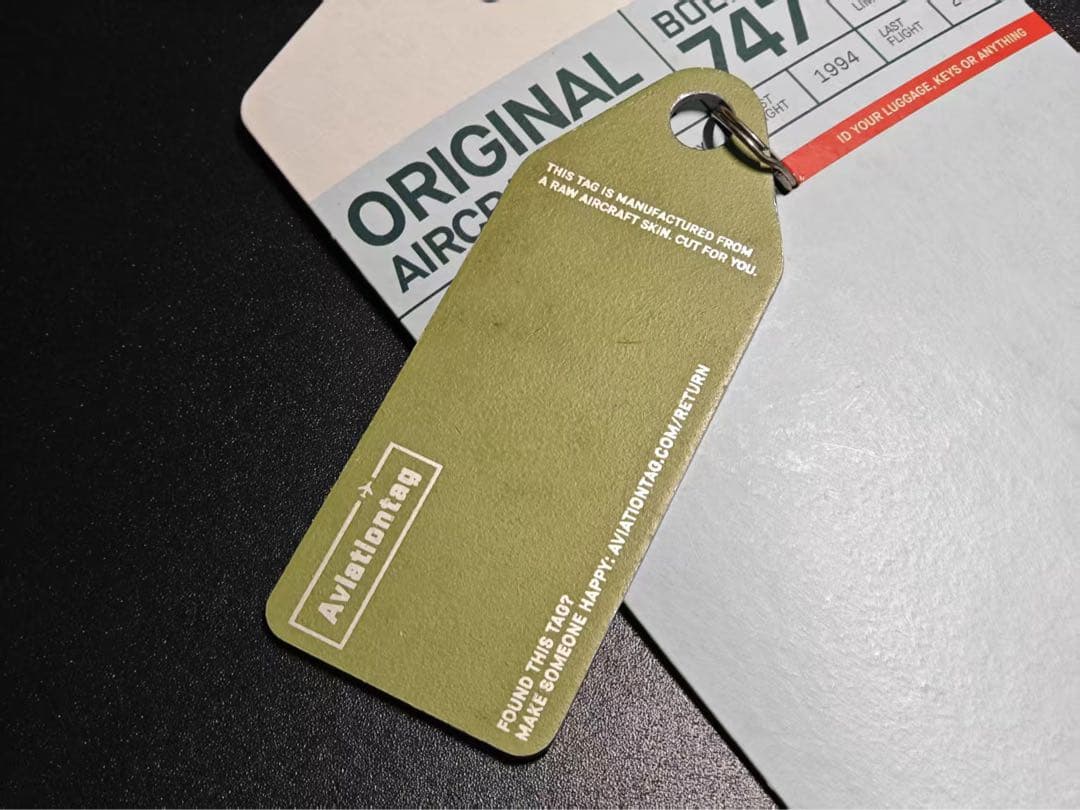 CX B-HUI キャセイパシフィック航空 Aviationtag ホワイト