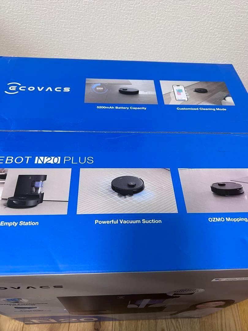 ⭐新品⭐ ロボット掃除機 ECOVACS DEEBOT N20 PLUS 水拭き