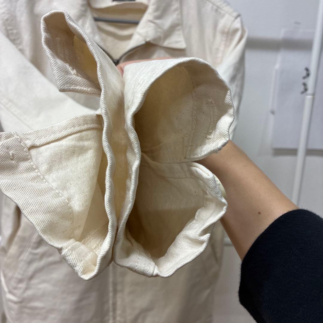 【USA製】 Stussy アイボリー スウィングトップ ジャケット