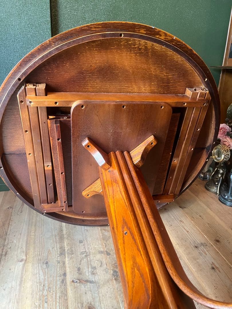 希少 Shin-Lee シンリー ダイニングテーブル 家具 インテリア 円卓